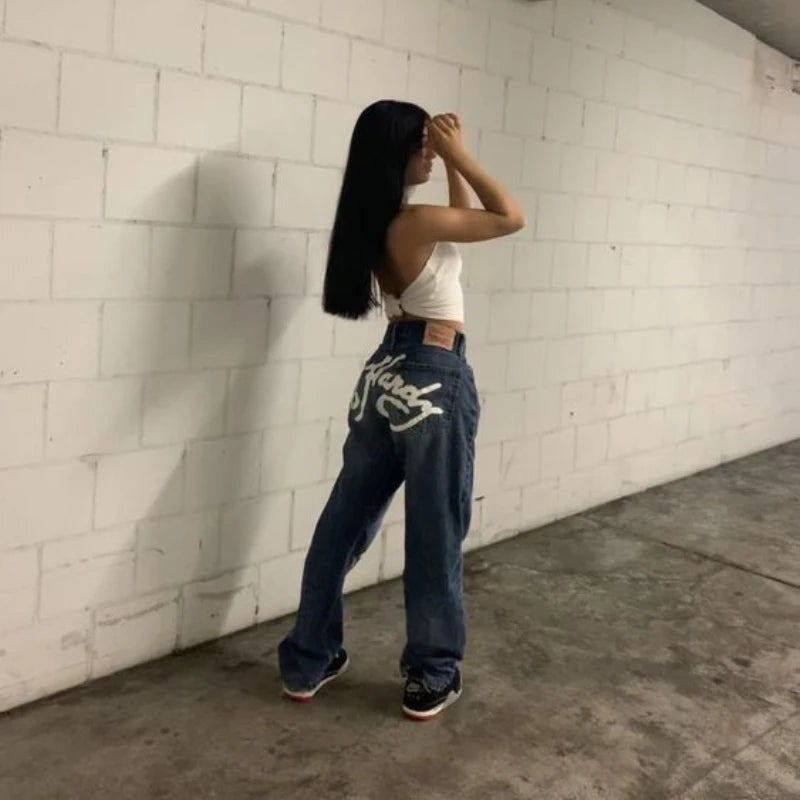 Pantalon Punk print