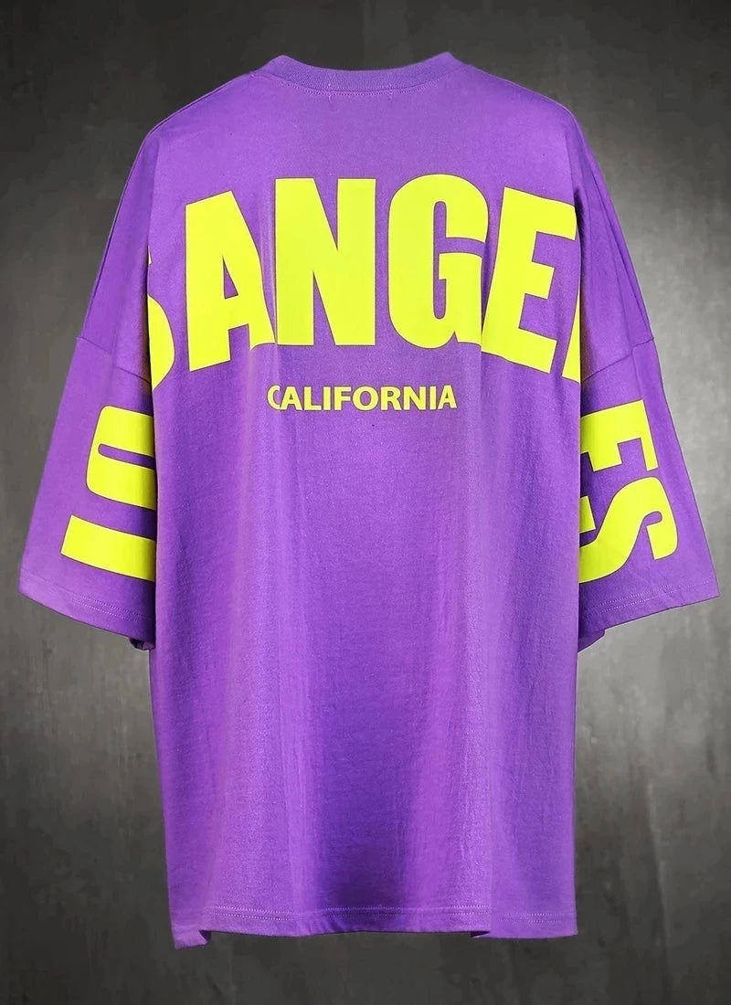Tee-shirt Oversize Zomer Los Angeles