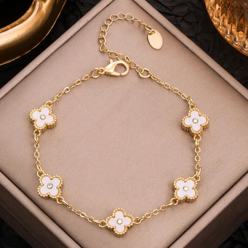 Bracelet Leaf Flower