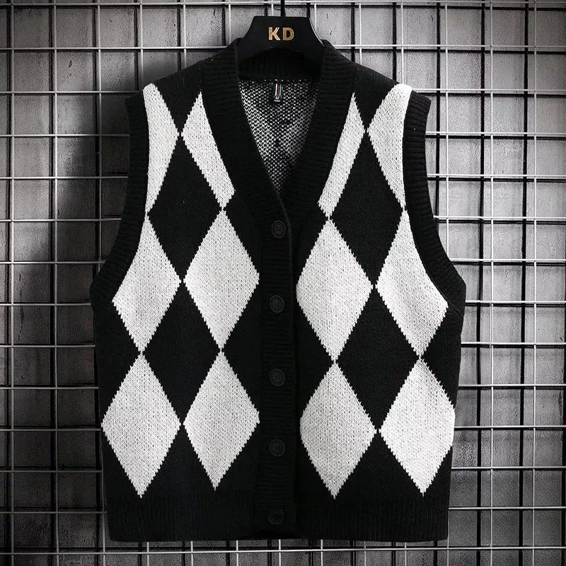 Gilet Tricotés Sans Manches