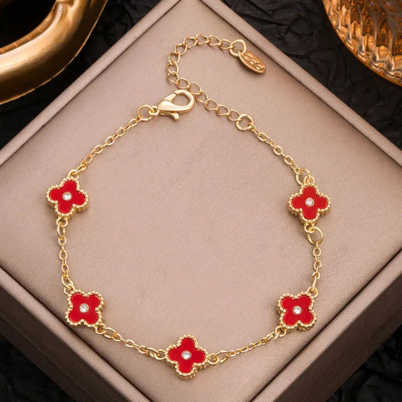 Bracelet Leaf Flower