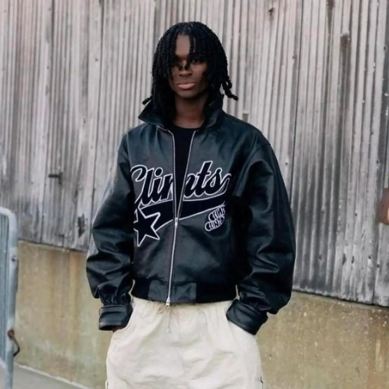 Streetwear Mens Jacket Y2K
