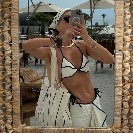 Bikini 3 Pièces Fendu