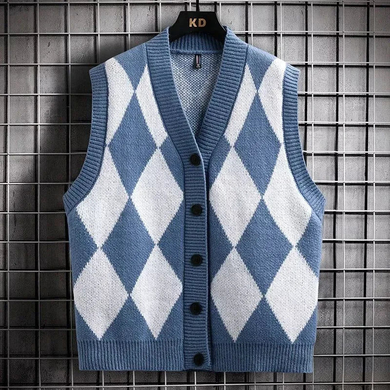 Gilet Tricotés Sans Manches