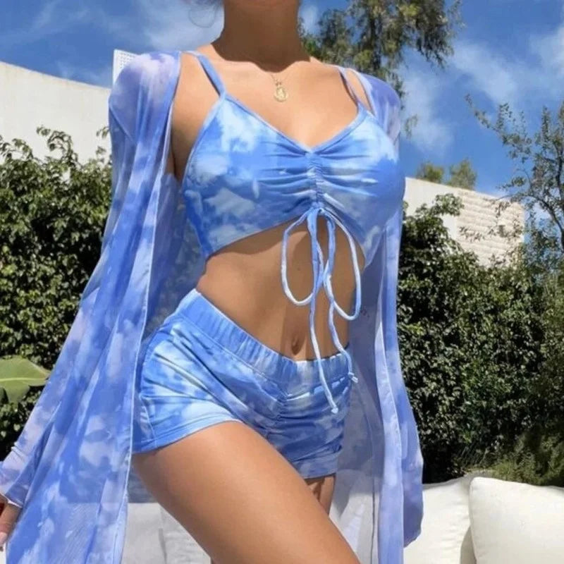 Bikini Tankini 3 Pièces Sets