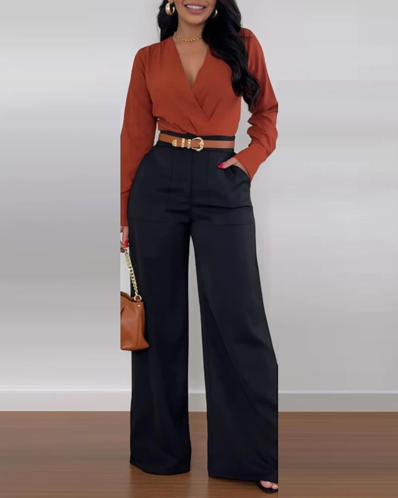 Pantalon Évasé