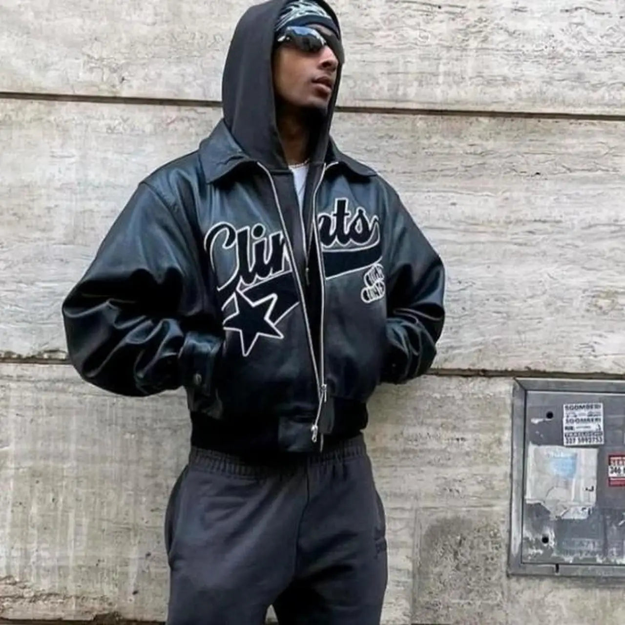 Streetwear Mens Jacket Y2K
