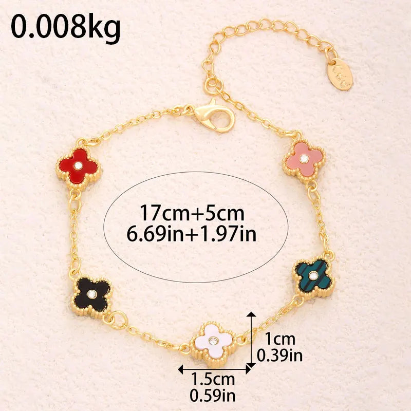 Bracelet Leaf Flower