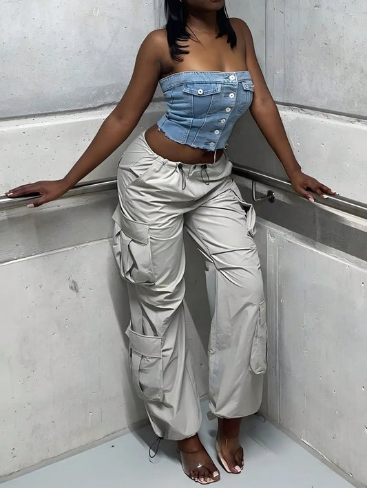 Pantalon Cargo Pockets