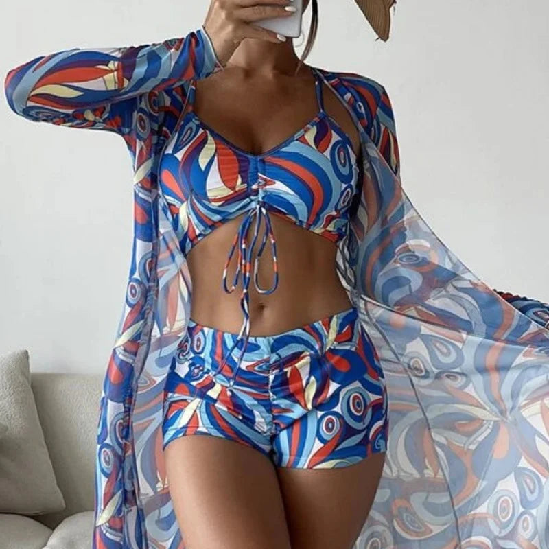 Bikini Tankini 3 Pièces Sets