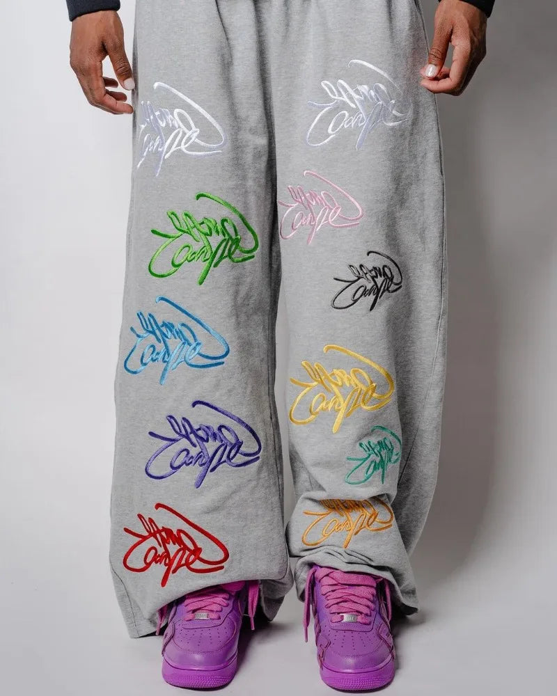 Pants Wide-leg Y2k