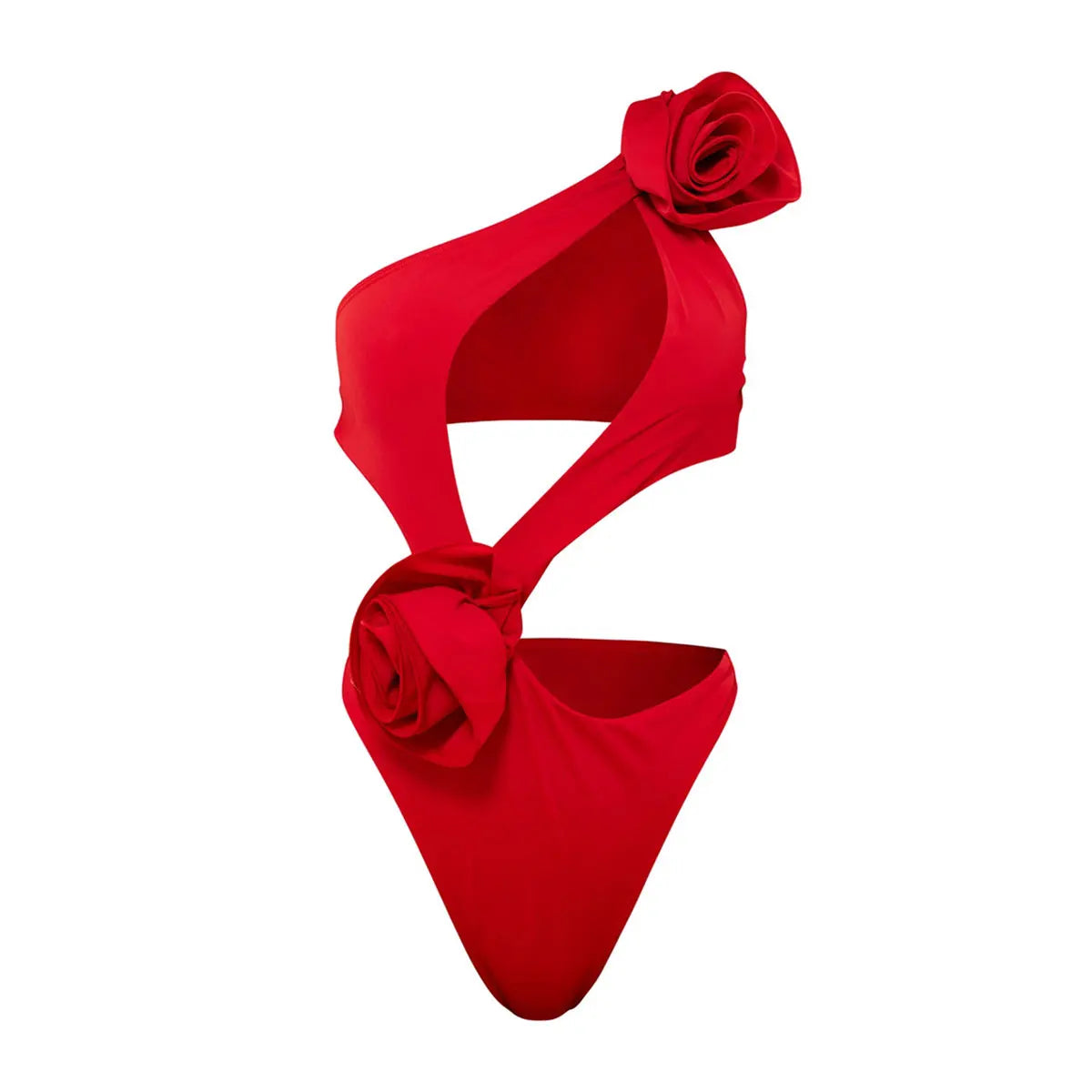 Swimsuit Red Flower