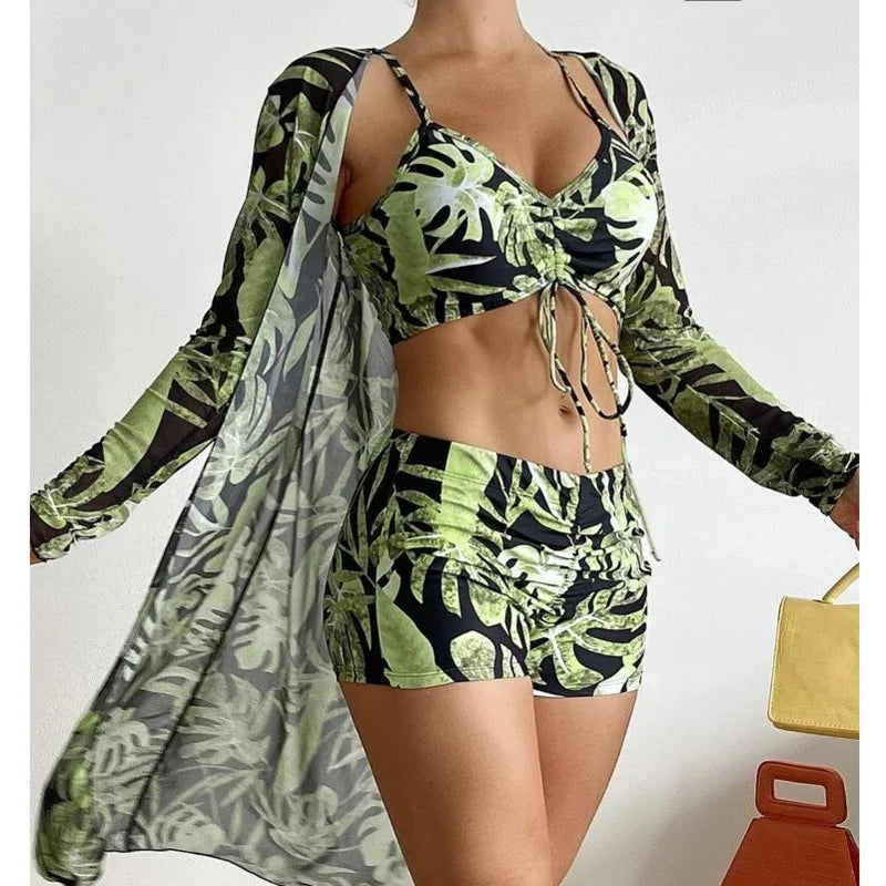 Bikini Tankini 3 Pièces Sets