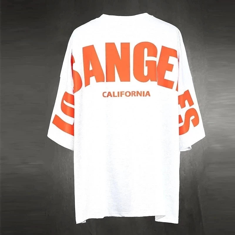 Tee-shirt Oversize Zomer Los Angeles