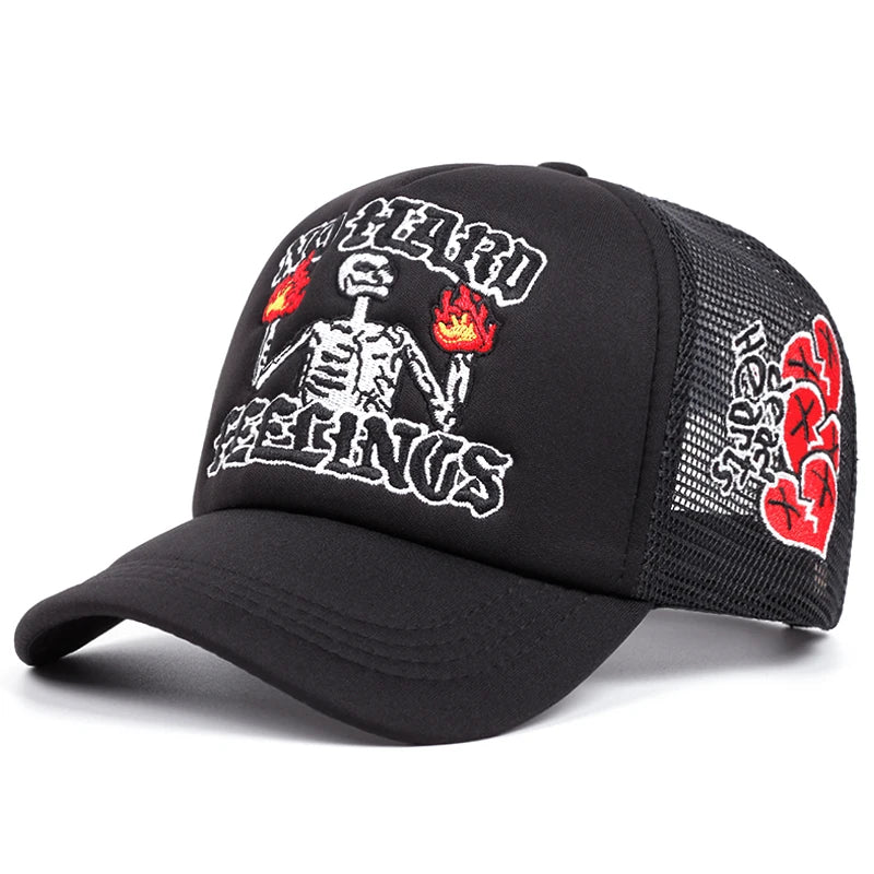 Casquette Rouge Amour Snapback