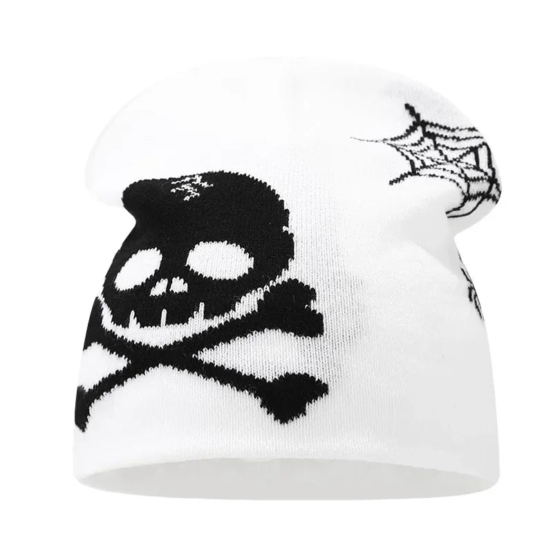 Bonnet Y2K Lettre Tricoté