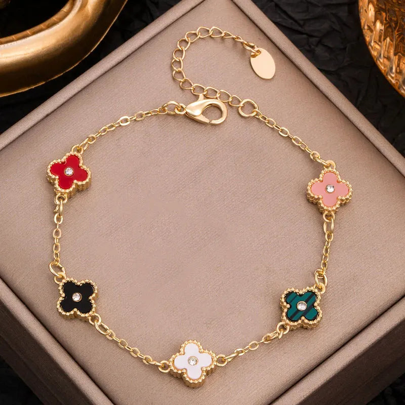 Bracelet Leaf Flower