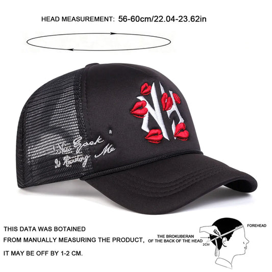 Casquette Lips Embroidery