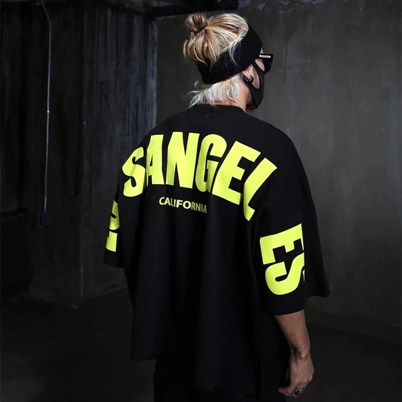 Tee-shirt Oversize Zomer Los Angeles