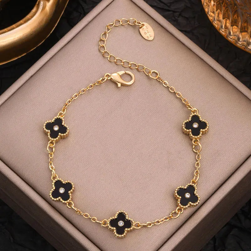 Bracelet Leaf Flower