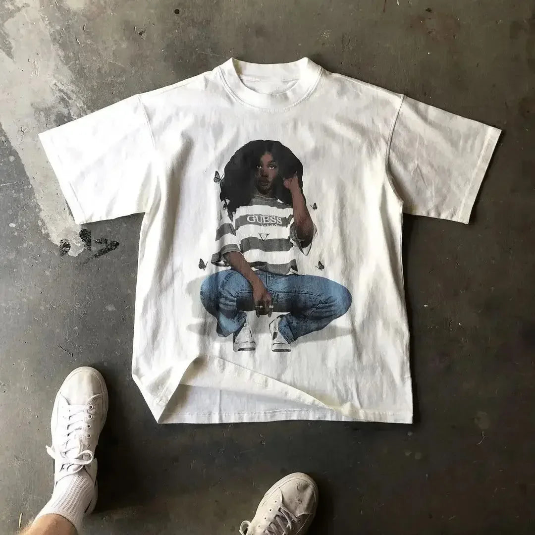 Tee-shirt American Hip-hop