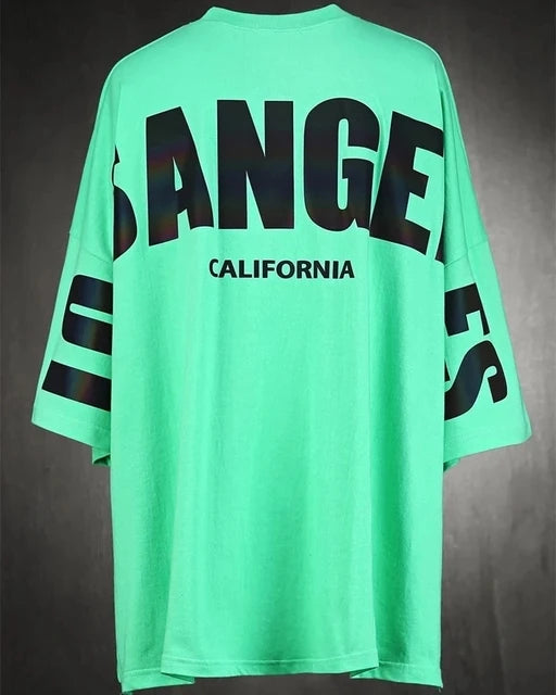 Tee-shirt Oversize Zomer Los Angeles