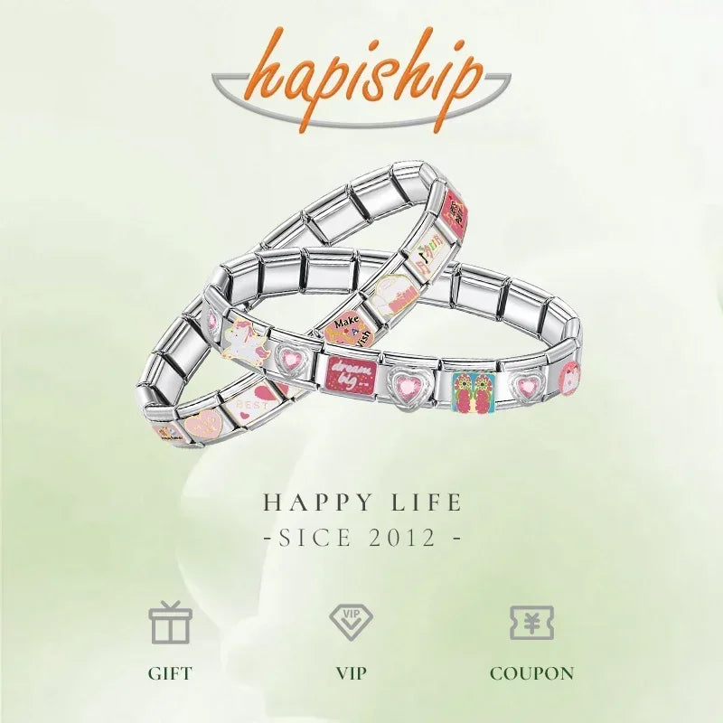 Bracelets 9mm breloques