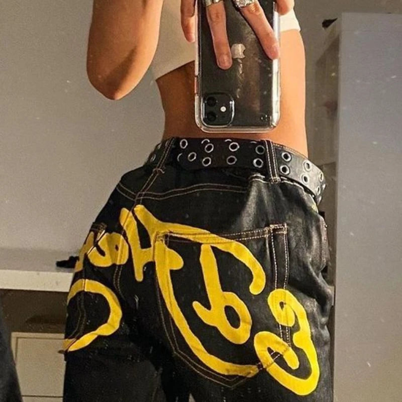 Pantalon Punk print