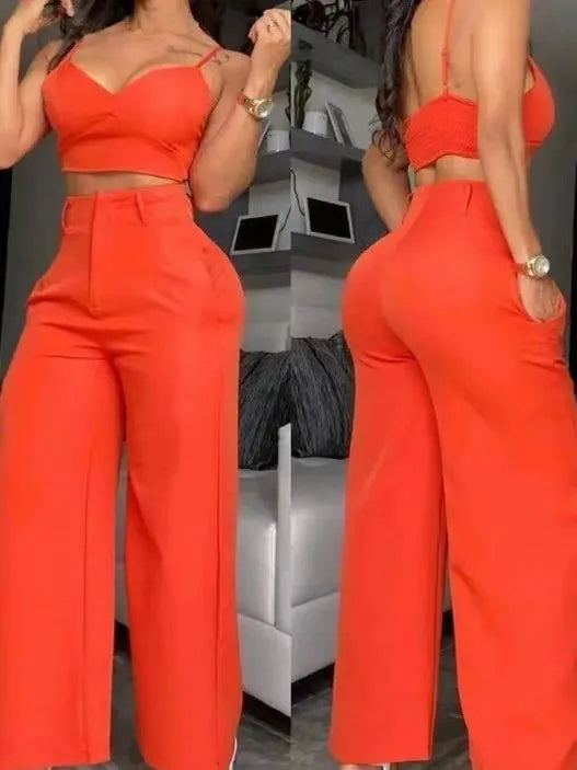 Ensemble 2 Pièces V-Neck