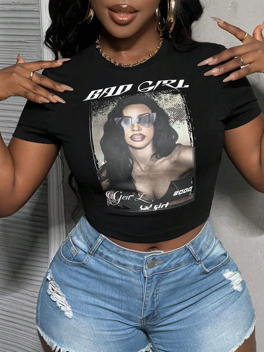 Crop Top Y2k Casual Harjuku