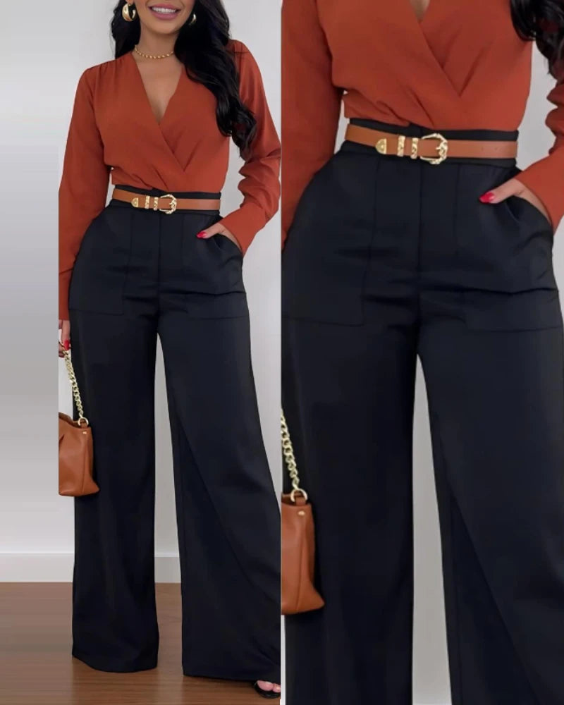 Pantalon Évasé