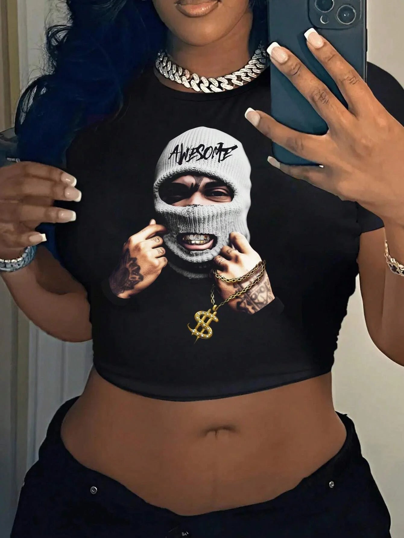 Crop Top Y2k Casual Harjuku