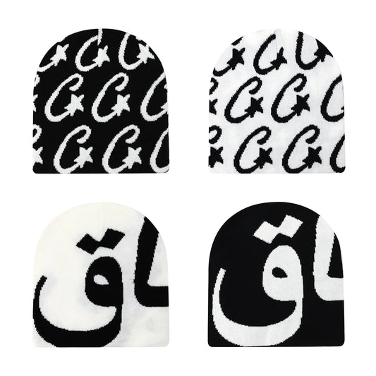 Bonnets Lettre Imprimer Y2K