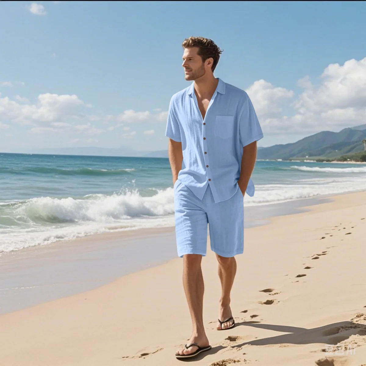Duo Plage Vintage Homme