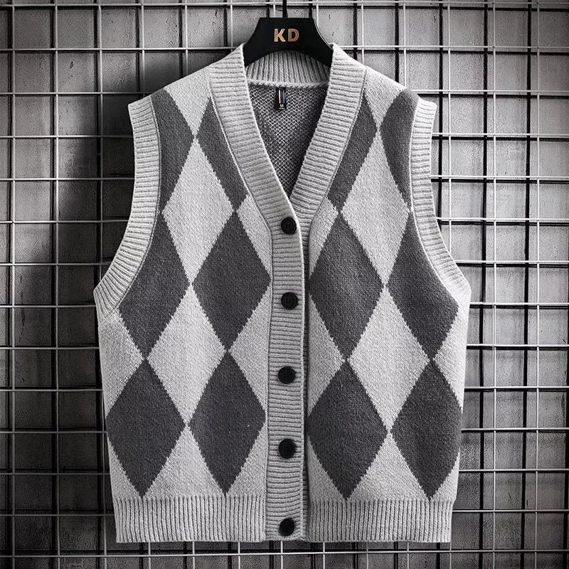 Gilet Tricotés Sans Manches