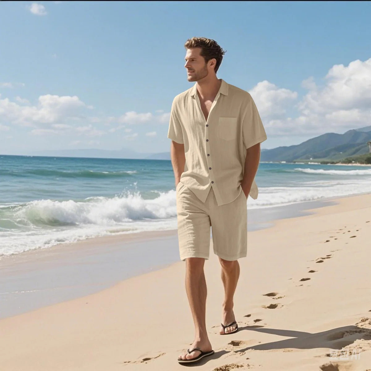Duo Plage Vintage Homme
